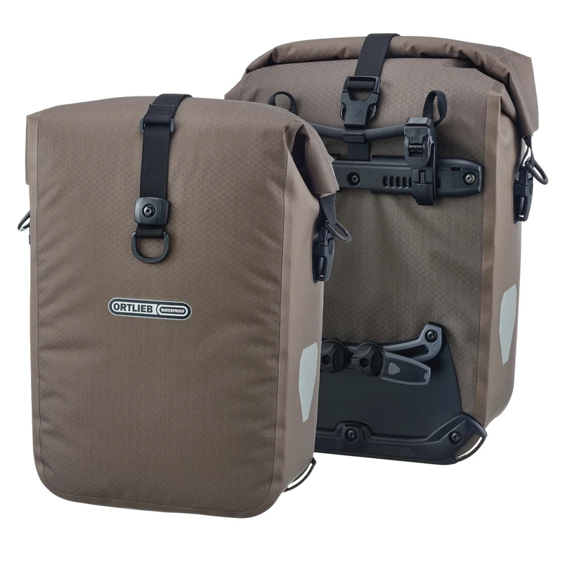 Ortlieb Gravel-Pack QL2.2 Dark Sand (Taschenpaar)