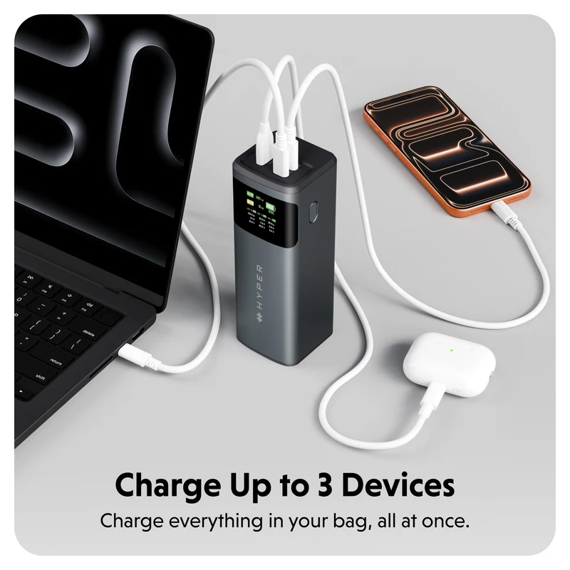 HyperJuice 200-W-Powerbank für Laptops
