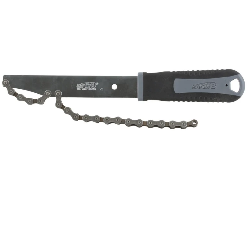Super B TB-FW20 Kettenpeitsche für Kassetten, rutschfester Griff