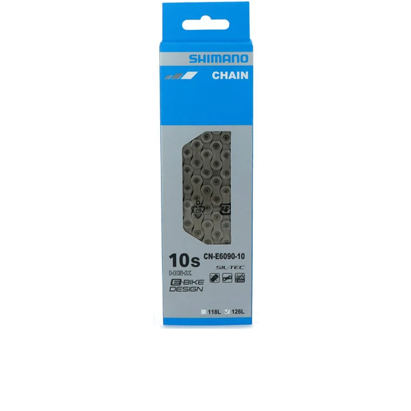 Shimano CN-E6090 E-Bike Kette 10-fach STEPS, SIL-TEC, verstärkt