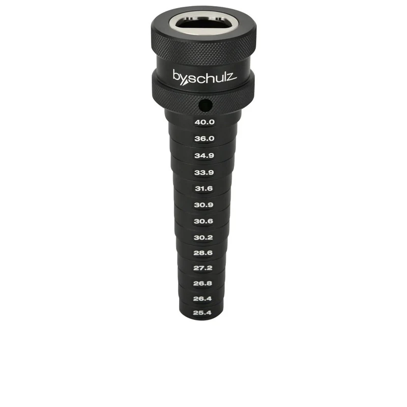 by.schulz DG-BO Seatpost Tool Sattelstützen-Messlehre 25,4 bis 40 mm