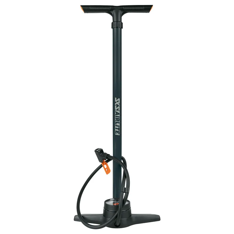 AIRLITE 10.0 Standpumpe mit MV EASY Ventilanschluss für Fahrräder