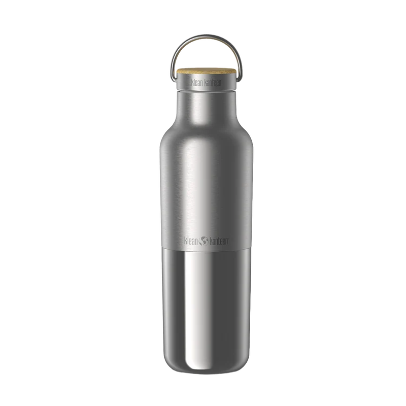 Klean Kanteen Isolierflasche Rise Reflect 592ml Bambus Loop Cap