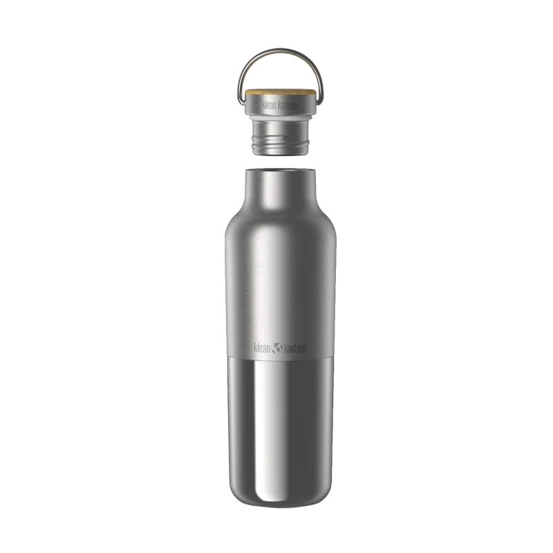 Klean Kanteen Isolierflasche Rise Reflect 592ml Bambus Loop Cap