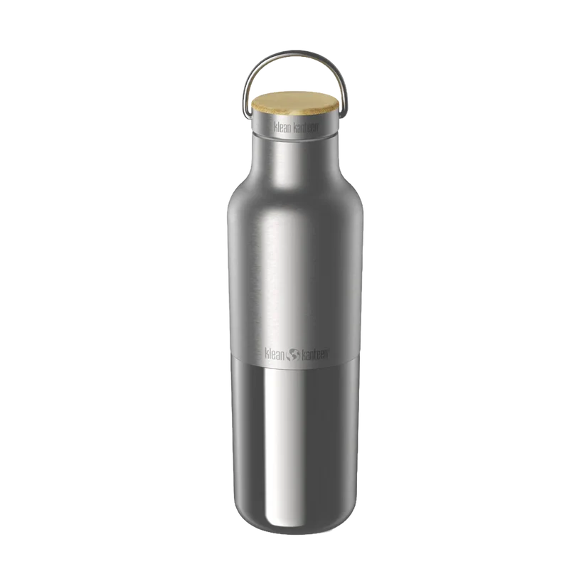 Klean Kanteen Isolierflasche Rise Reflect 592ml Bambus Loop Cap