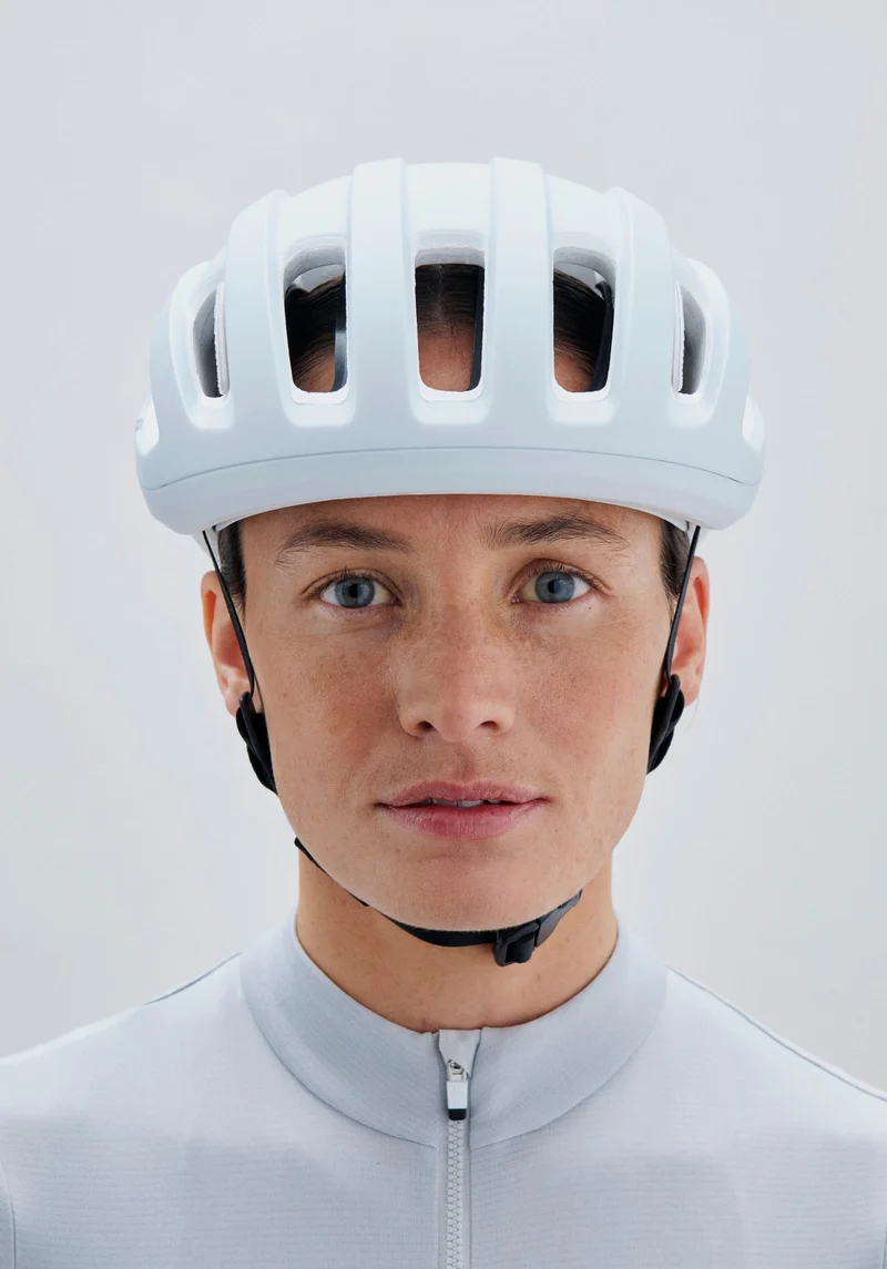 POC Amidal Rennradhelm – Hydrogen White Matt