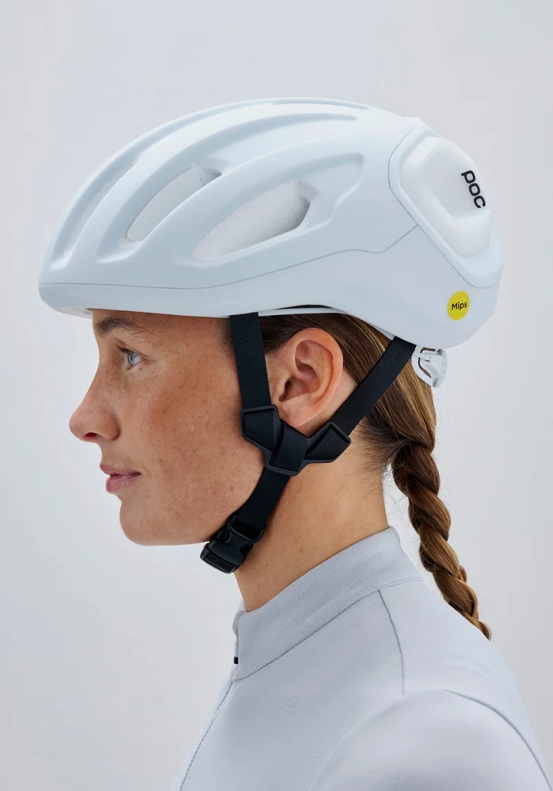 POC Amidal Rennradhelm – Hydrogen White Matt