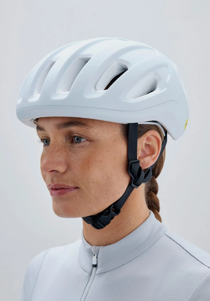 POC Amidal Rennradhelm – Hydrogen White Matt