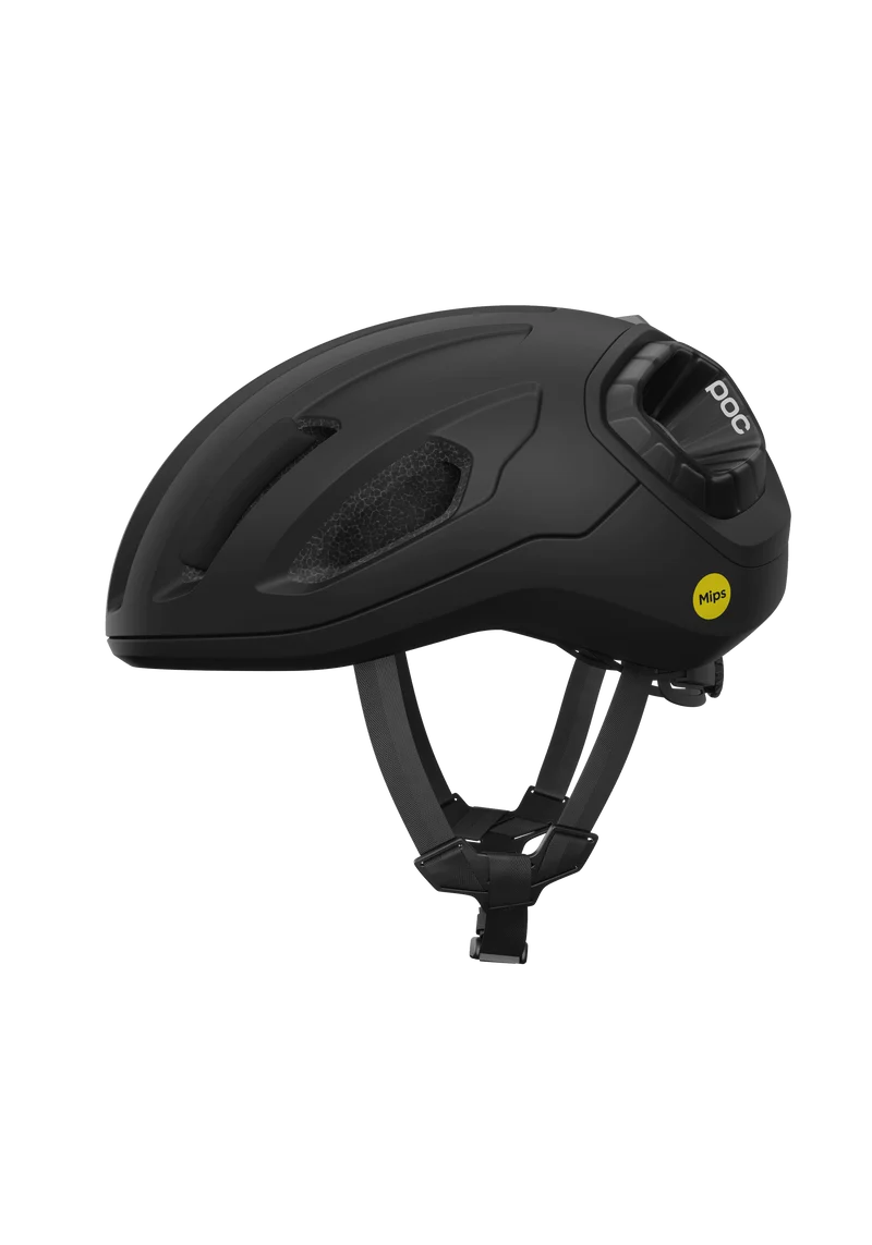 POC Amidal Rennradhelm – Uranium Black Matt