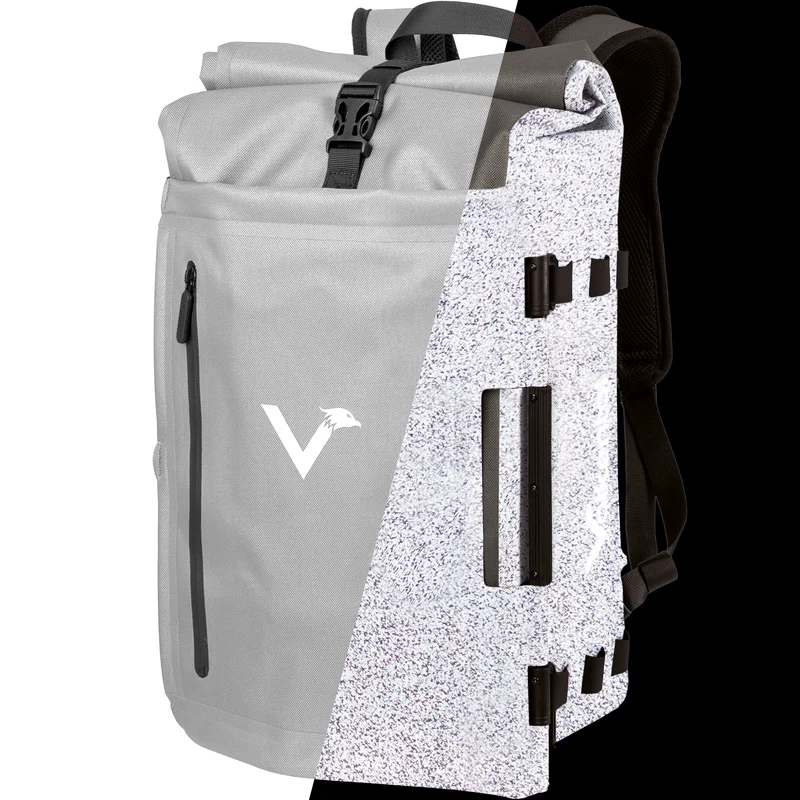 Fahrradtasche Valkental TrailX Grey Reflective Edition