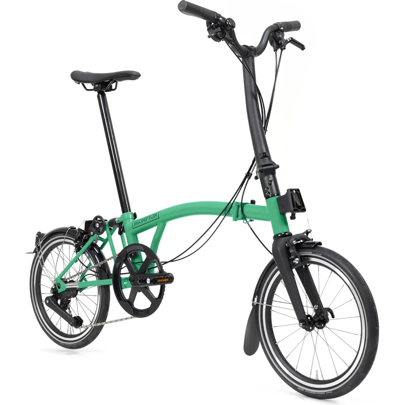 Faltrad Brompton P Line High Palm Green 4-Gang
