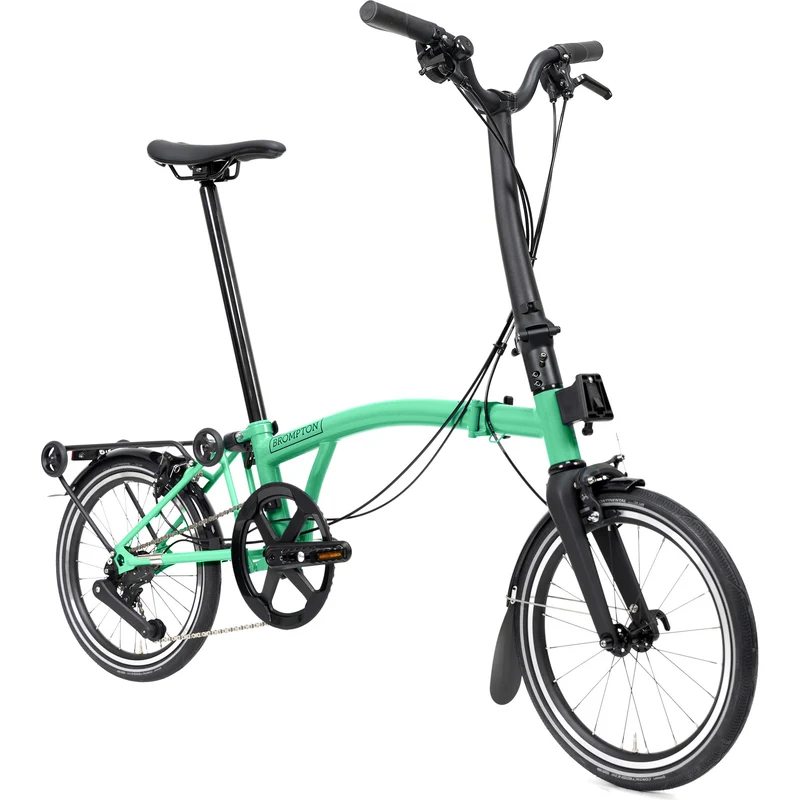 Faltrad Brompton P Line High Palm Green 4-Gang