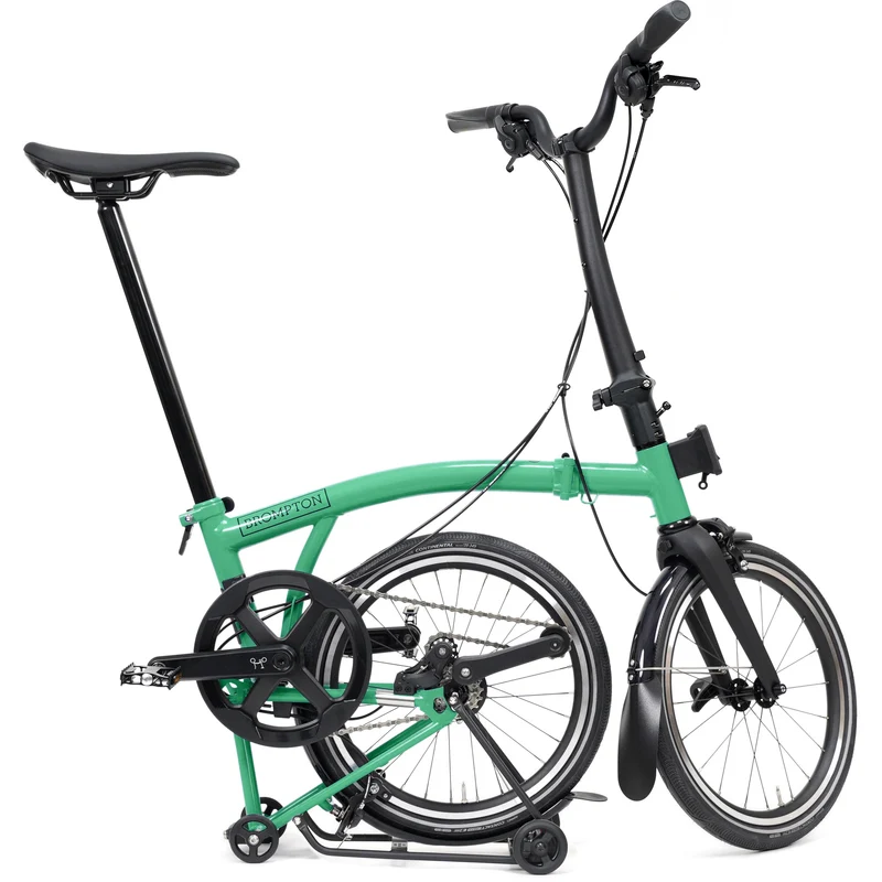 Faltrad Brompton P Line High Palm Green 4-Gang