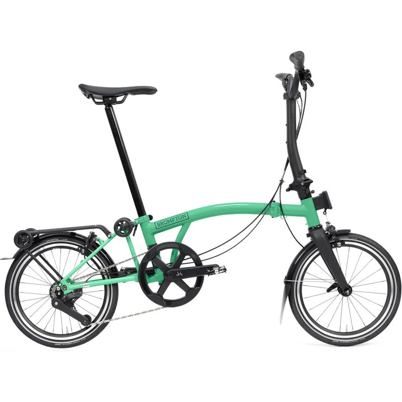 Faltrad Brompton P Line Mid Palm Green 12-Gang