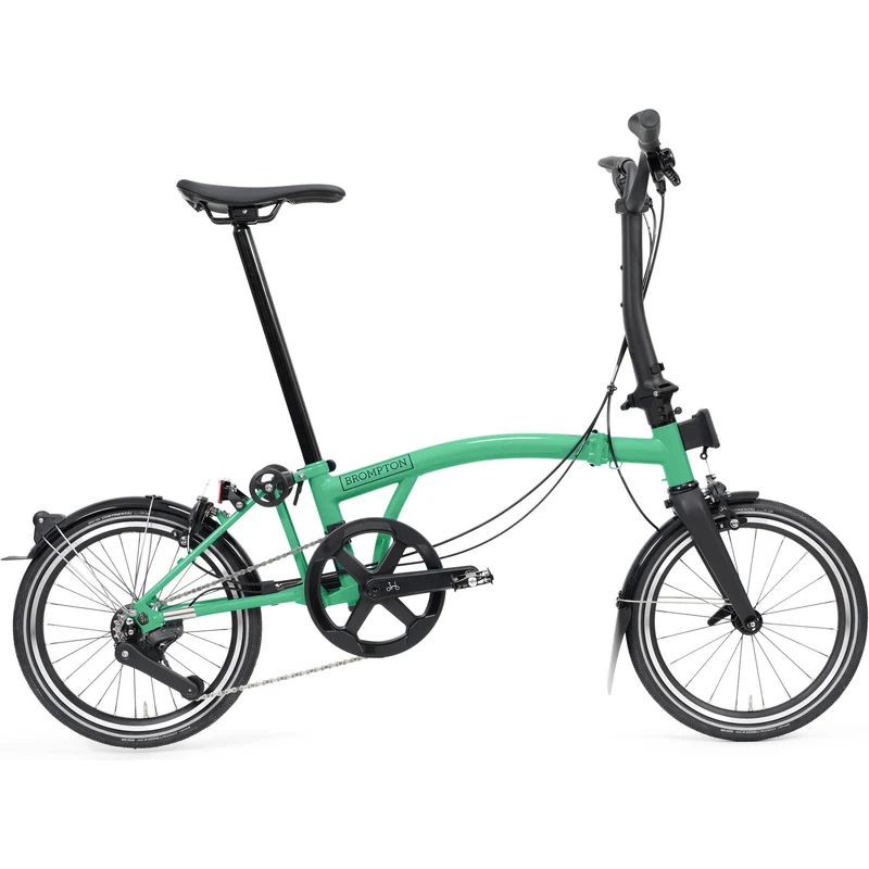 Faltrad Brompton P Line Mid Palm Green 4-Gang