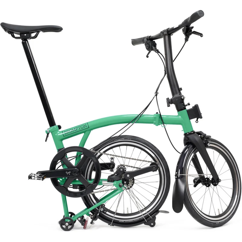 Faltrad Brompton P Line Low Palm Green 12-Gang