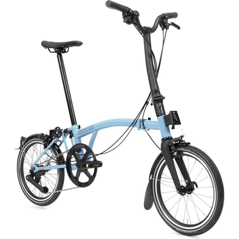 Faltrad Brompton P Line High Cloud Metallic 4-Gang