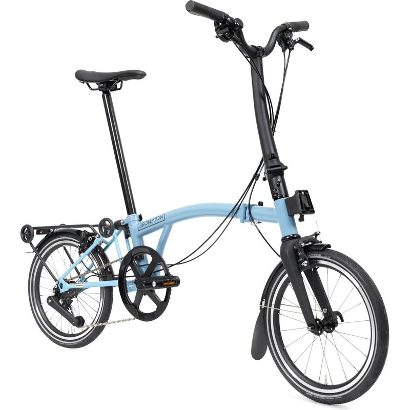 Faltrad Brompton P Line High Cloud Metallic 4-Gang