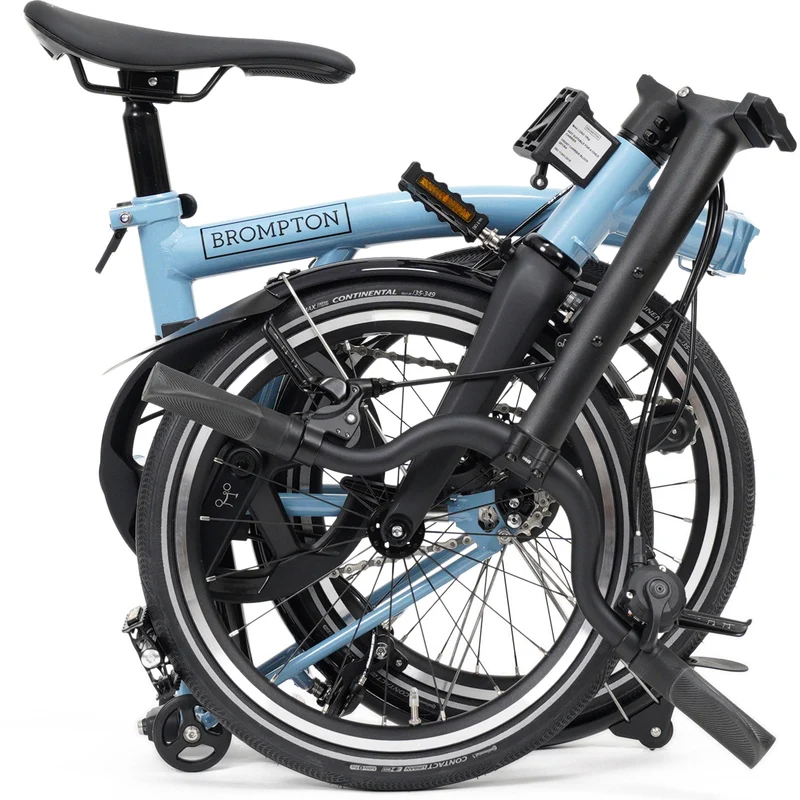 Faltrad Brompton P Line Mid Cloud Metallic 4-Gang