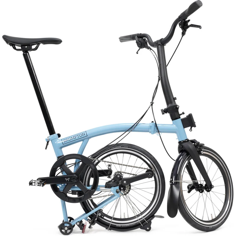 Faltrad Brompton P Line Mid Cloud Metallic 4-Gang