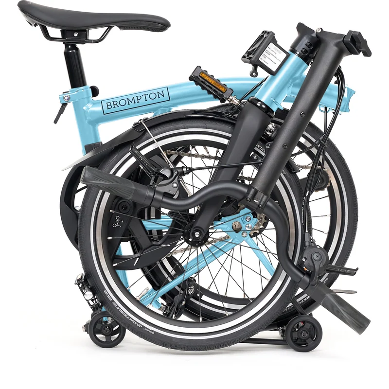 Faltrad Brompton P Line Mid Cloud Metallic 4-Gang