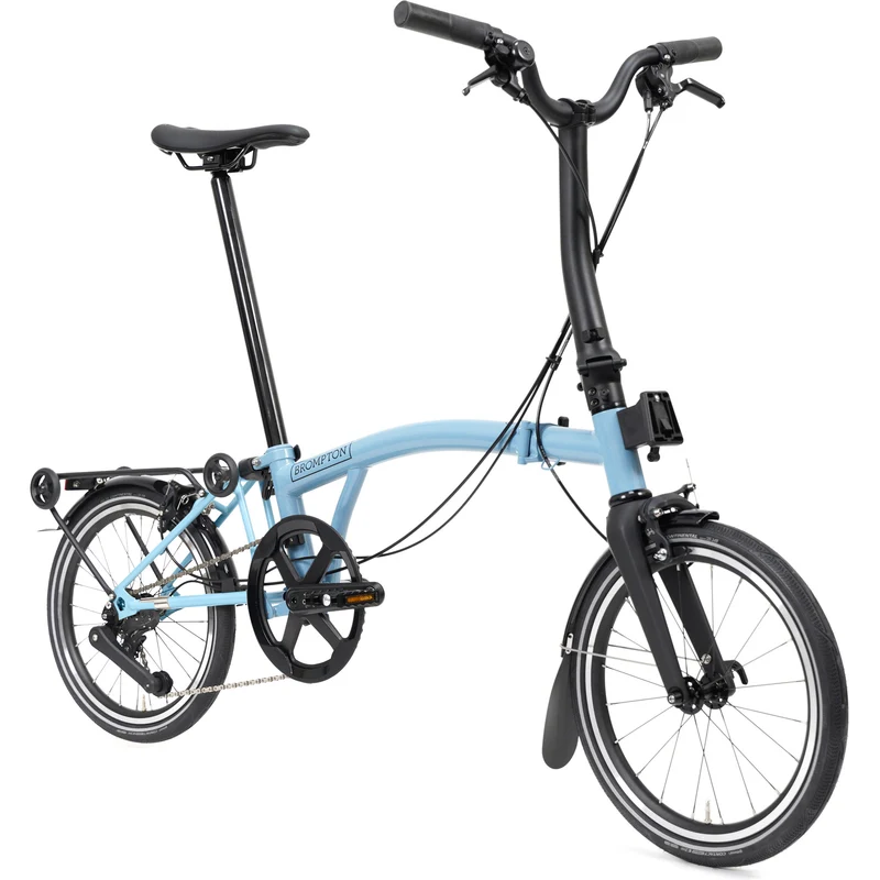 Faltrad Brompton P Line Mid Cloud Metallic 4-Gang