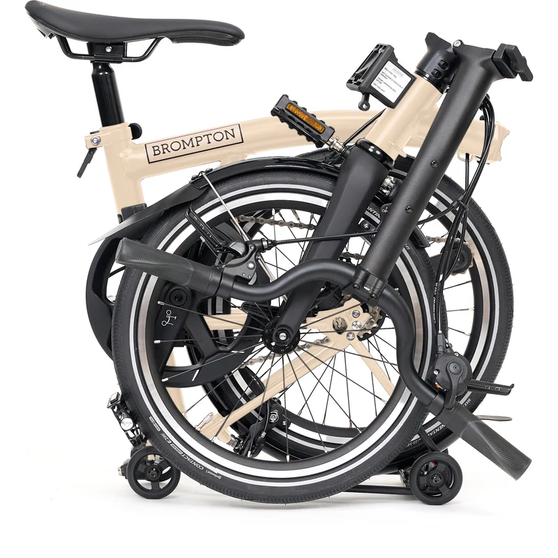 Faltrad Brompton P Line Mid Dune Sand 4-Gang