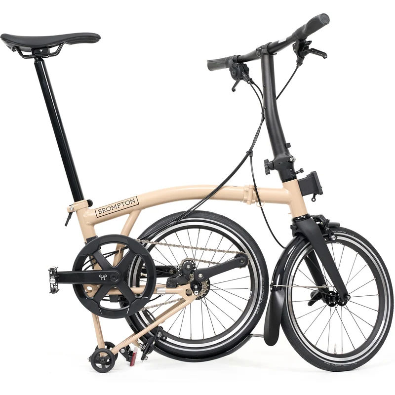 Faltrad Brompton P Line Low Dune Sand 4-Gang
