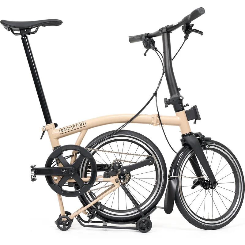 Faltrad Brompton P Line Low Dune Sand 4-Gang
