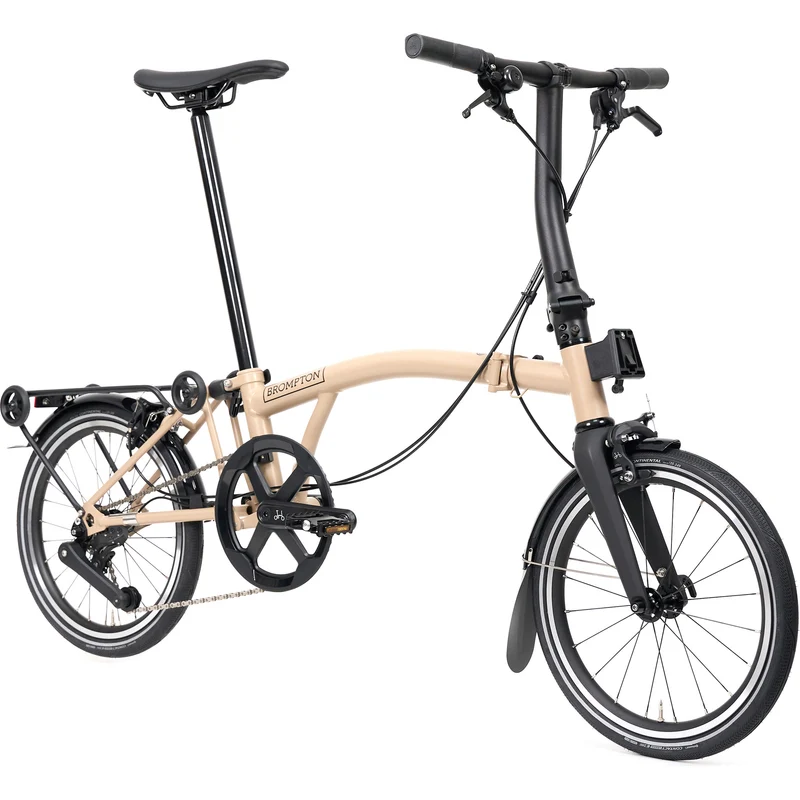 Faltrad Brompton P Line Low Dune Sand 4-Gang