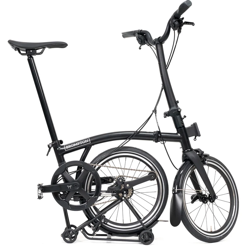 Faltrad Brompton P Line High Matt Black 12-Gang