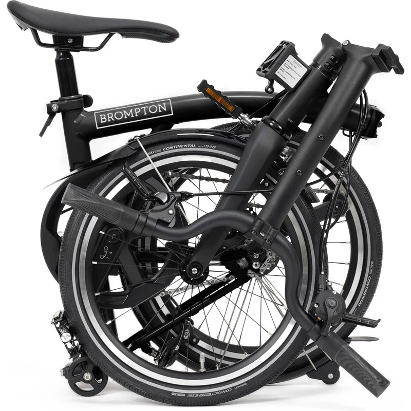 Faltrad Brompton P Line Mid Matt Black 12-Gang