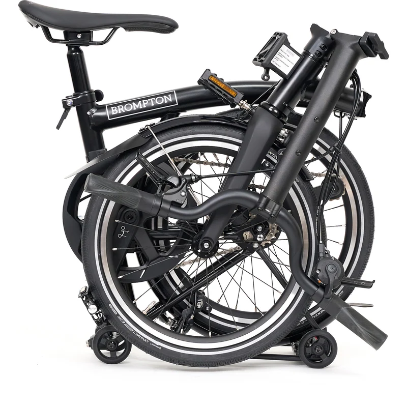 Faltrad Brompton P Line Mid Matt Black 12-Gang