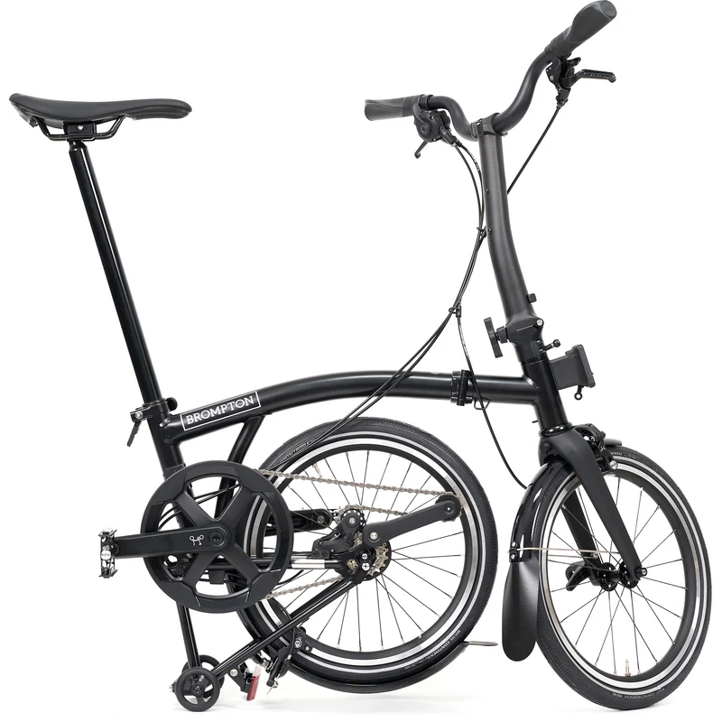 Faltrad Brompton P Line Mid Matt Black 12-Gang