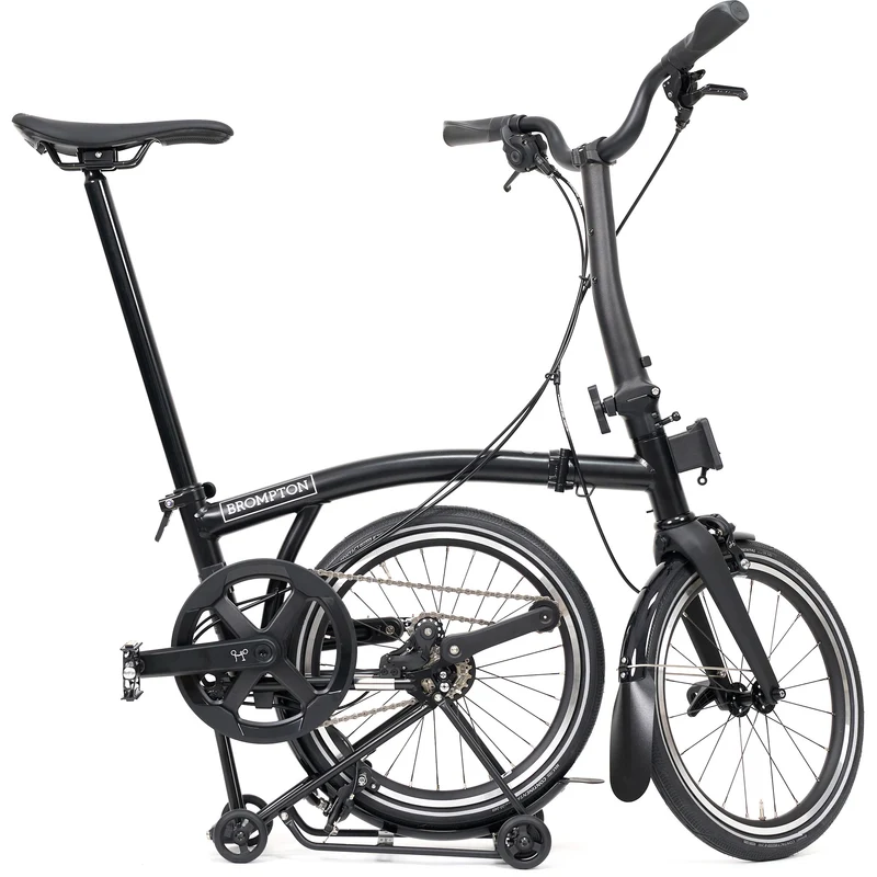 Faltrad Brompton P Line Mid Matt Black 12-Gang