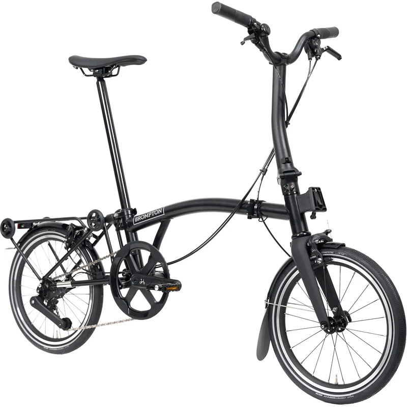 Faltrad Brompton P Line Mid Matt Black 12-Gang
