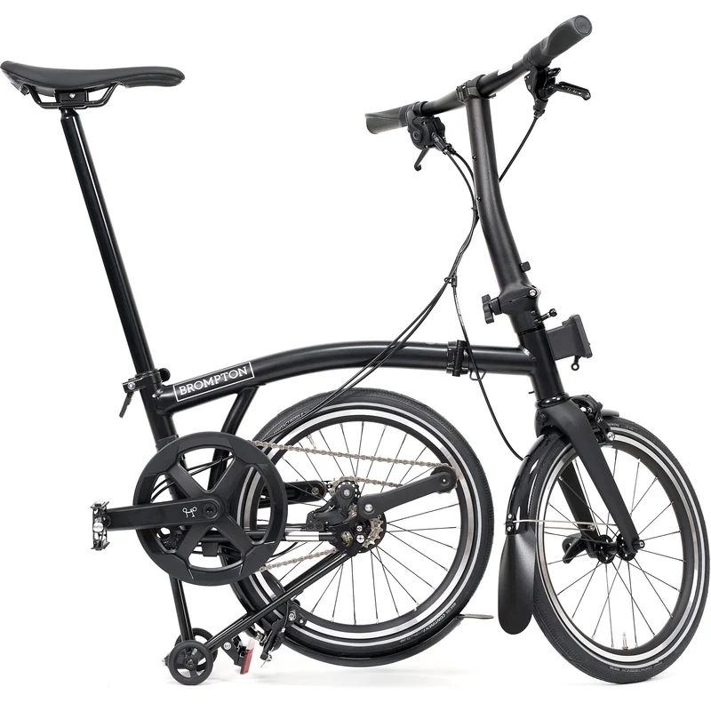 Faltrad Brompton P Line Low Matt Black 12-Gang