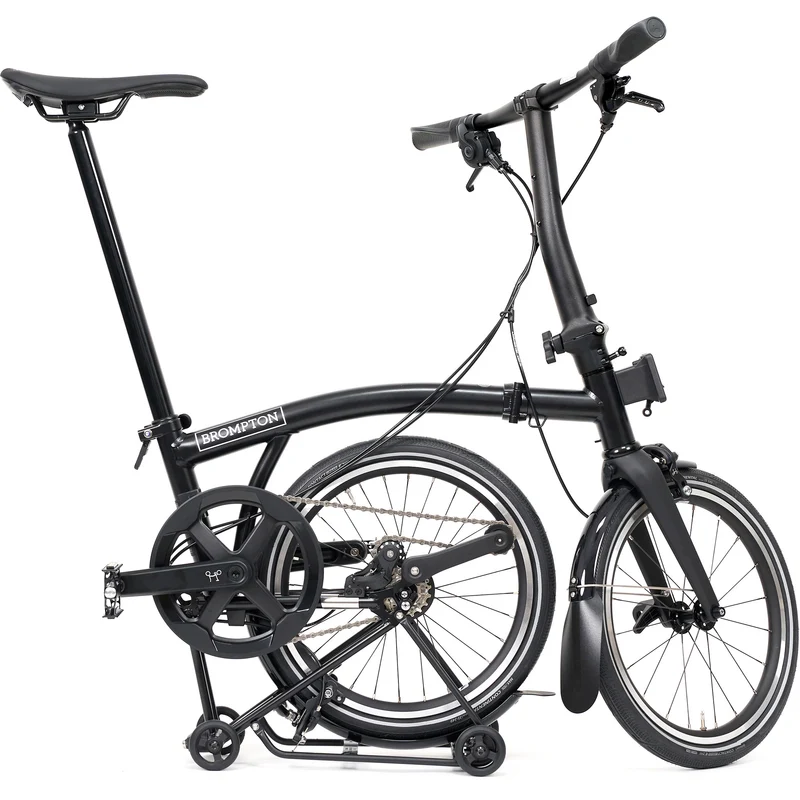 Faltrad Brompton P Line Low Matt Black 12-Gang