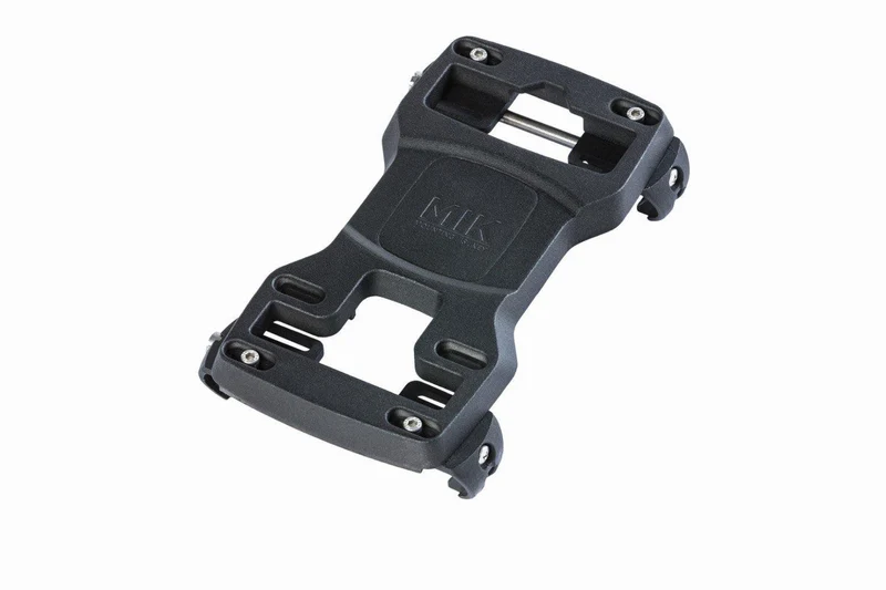 BASIL Schwarze MIK Gepäckträger Adapterplatte für 80‑150 mm leicht