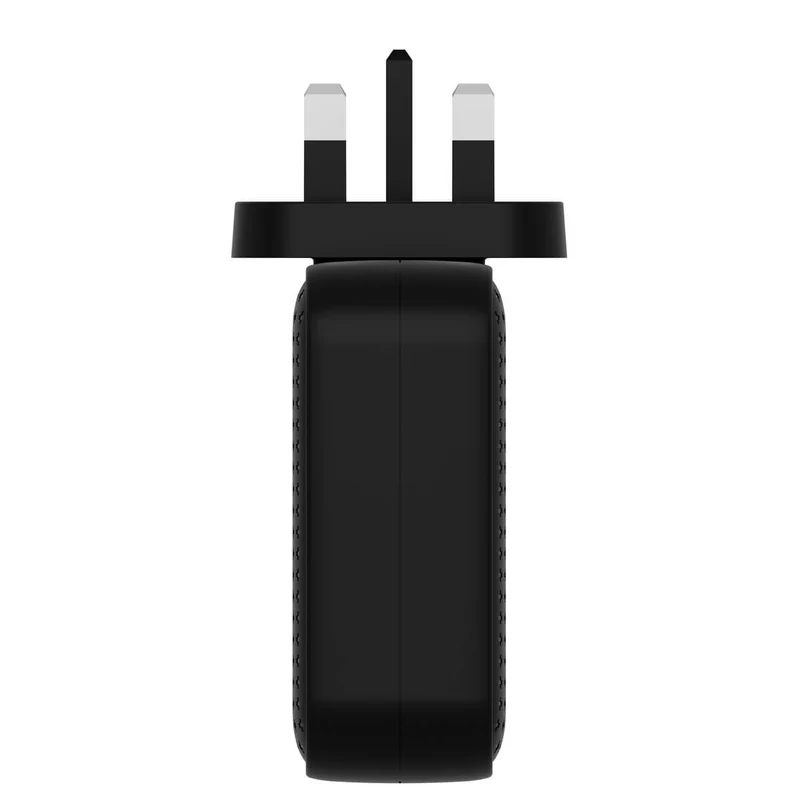 HyperJuice® 145 W USB-C GaN-Reiseladegerät mit 4 Anschlüssen, sicherheitsgeprüft – Schwarz