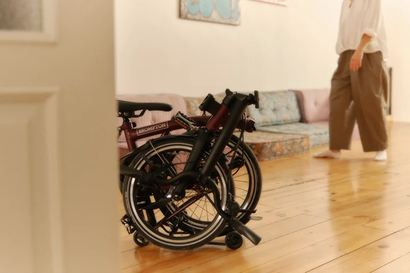 Faltrad Brompton P Line Mid Amethyst Lacquer 12-Gang