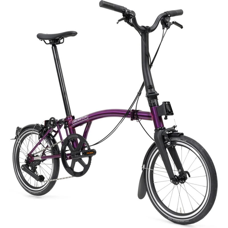 Faltrad Brompton P Line Mid Amethyst Lacquer 12-Gang