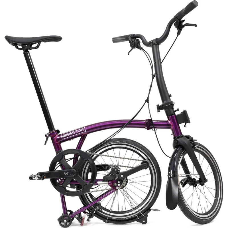 Faltrad Brompton P Line Mid Amethyst Lacquer 12-Gang