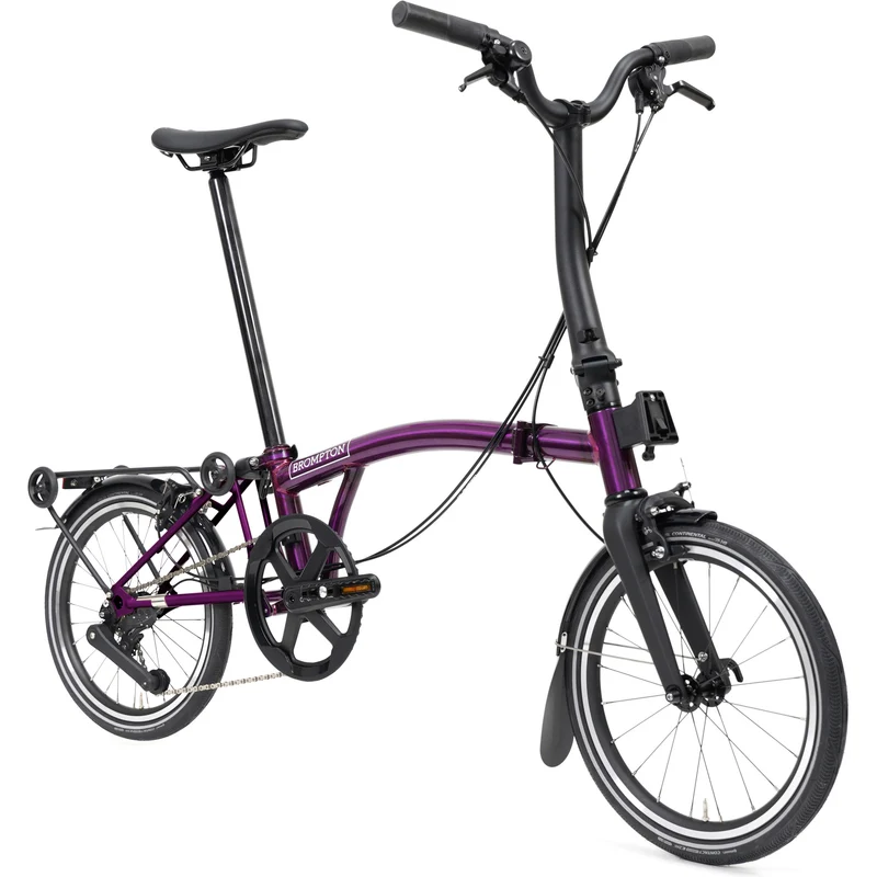 Faltrad Brompton P Line Mid Amethyst Lacquer 12-Gang