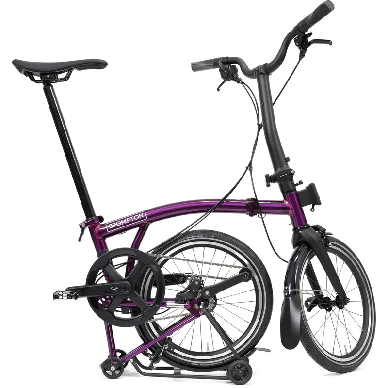 Faltrad Brompton P Line Mid Amethyst Lacquer 12-Gang