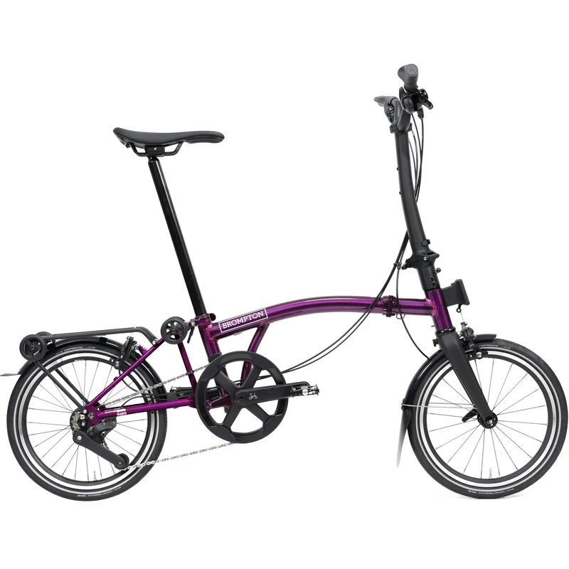 Faltrad Brompton P Line Mid Amethyst Lacquer 4-Gang