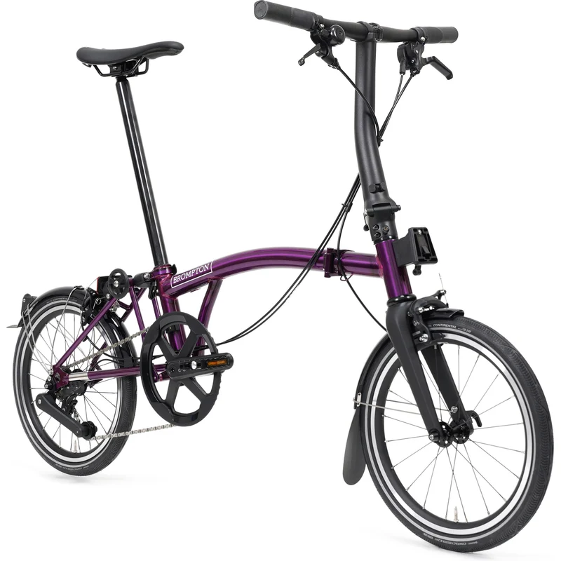 Faltrad Brompton P Line Low Amethyst Lacquer 12-Gang