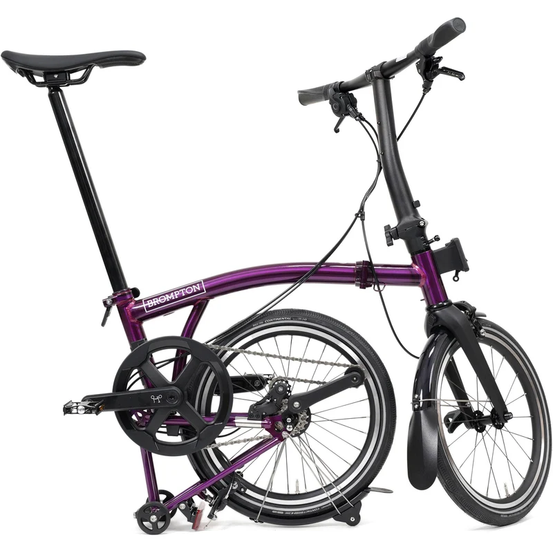 Faltrad Brompton P Line Low Amethyst Lacquer 12-Gang