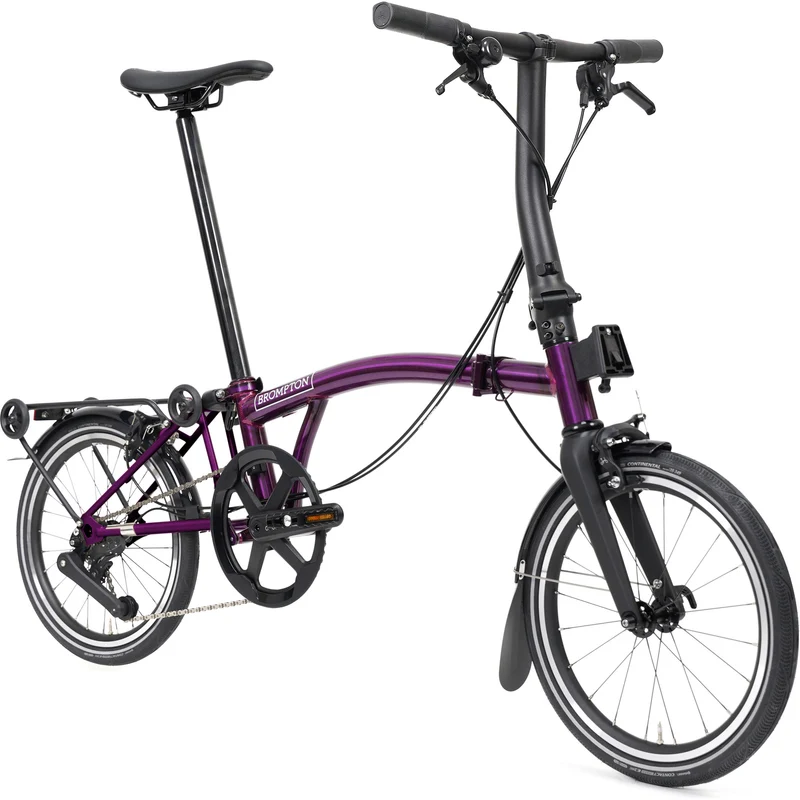 Faltrad Brompton P Line Low Amethyst Lacquer 12-Gang