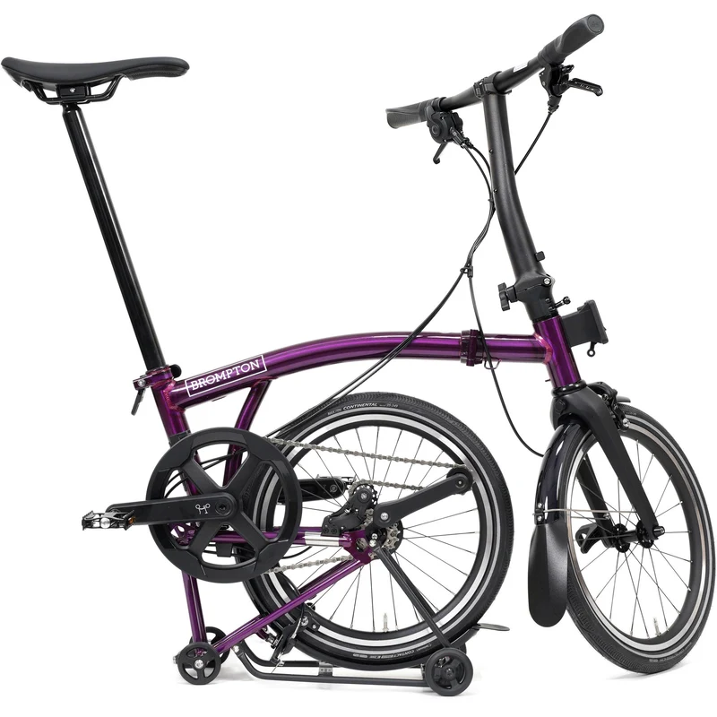 Faltrad Brompton P Line Low Amethyst Lacquer 12-Gang
